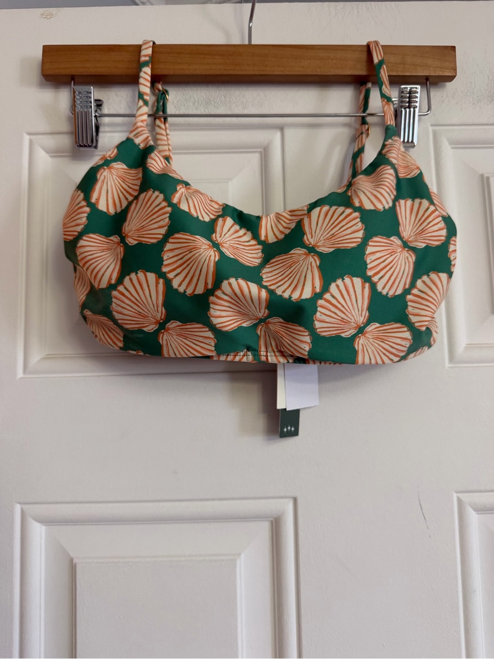 Hermoza Shell Chess swim Bra NWT Size 6